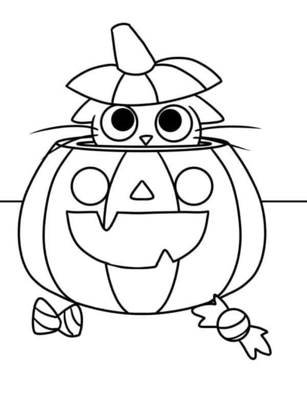 47 desenho fofo de abobora de halloween Freebie Finding Mom