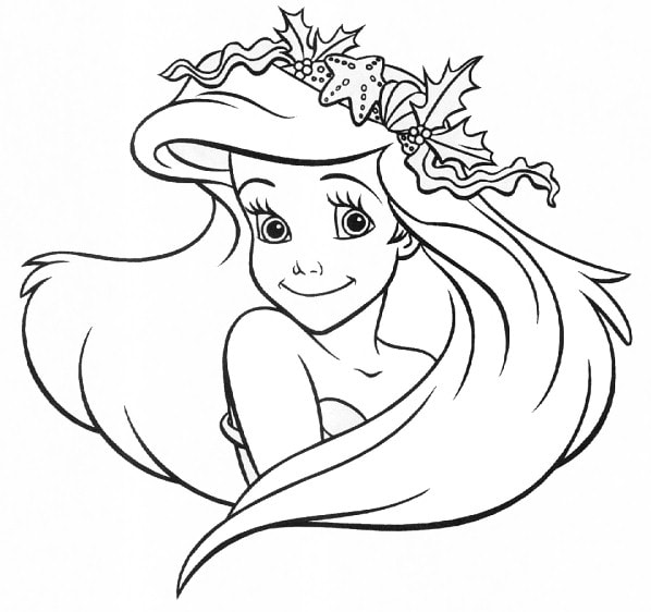 7 desenho gratis Ariel Picture the Magic
