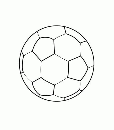 bola simples de futebol