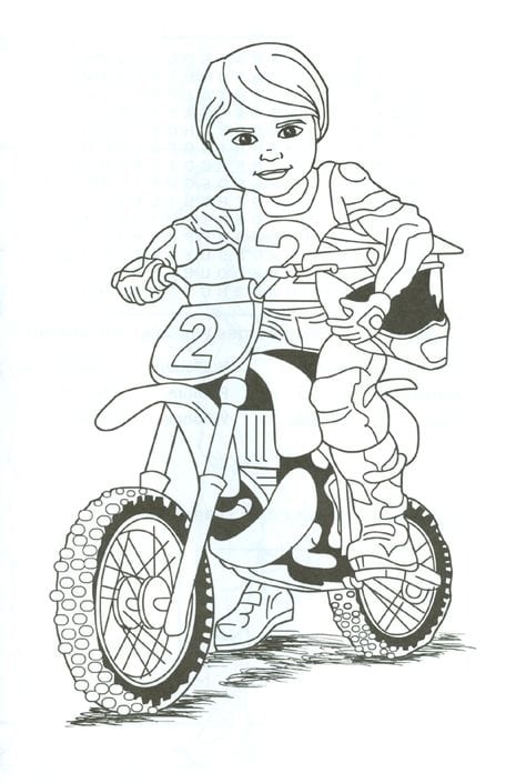 crianca com moto