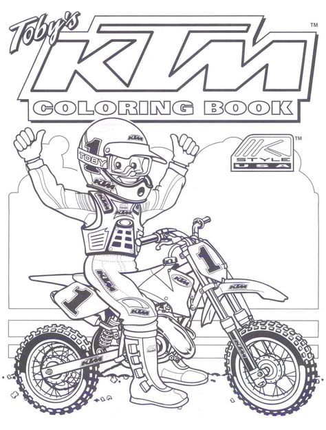 moto coloring