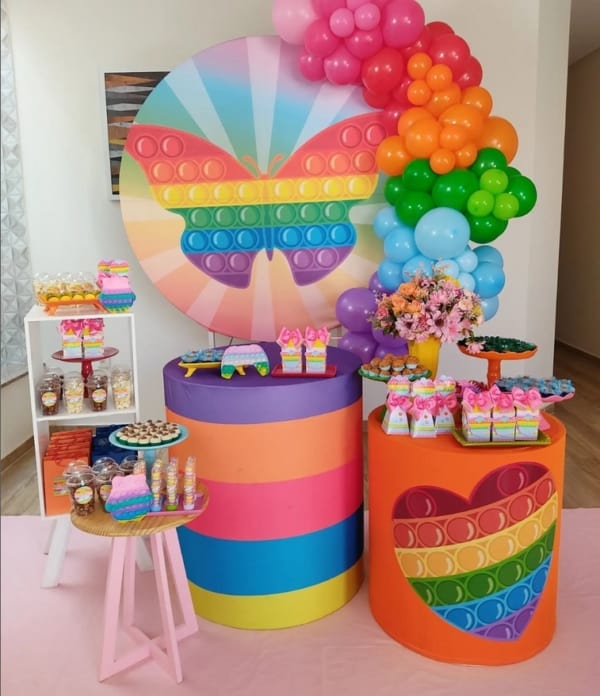 14 decoração colorida festa infantil @docemelfestas1