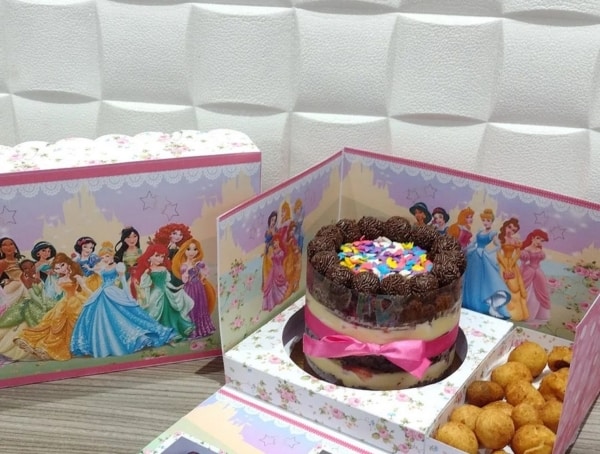 38 festa na caixa infantil princesas @docededocebr