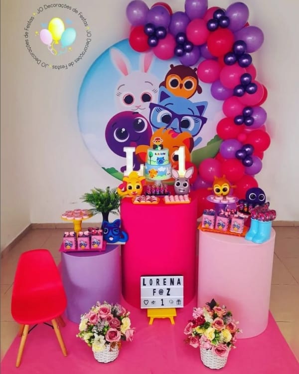 11 decoração pink simples festa Bolofofos @jodecoracoesdefestas