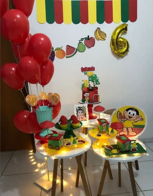 18 decoração simples mesversário Magali @girassoldeecor