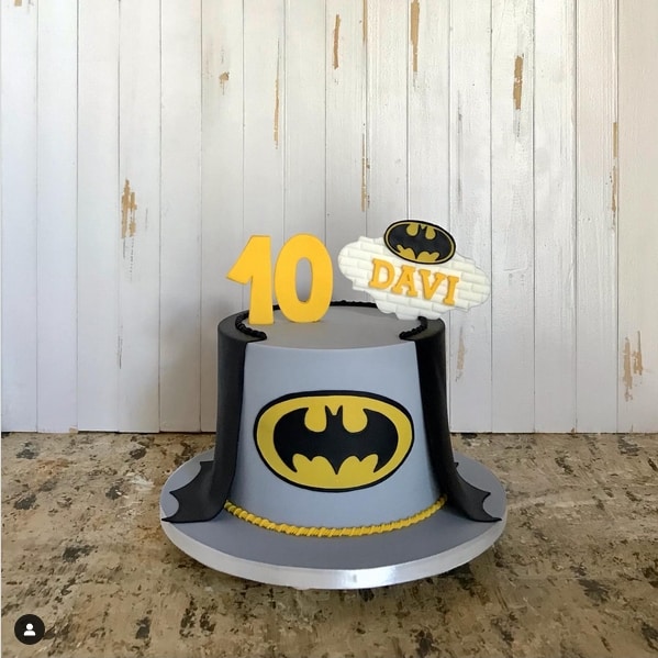 21 bolo Batman mesversário @soaresedoreacakes