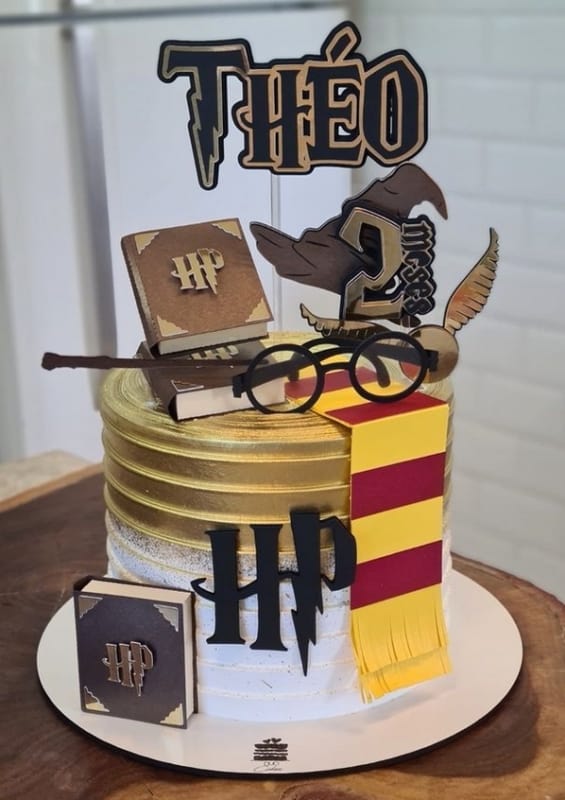 24 bolo de mesversário Harry Potter @duocakes ssa