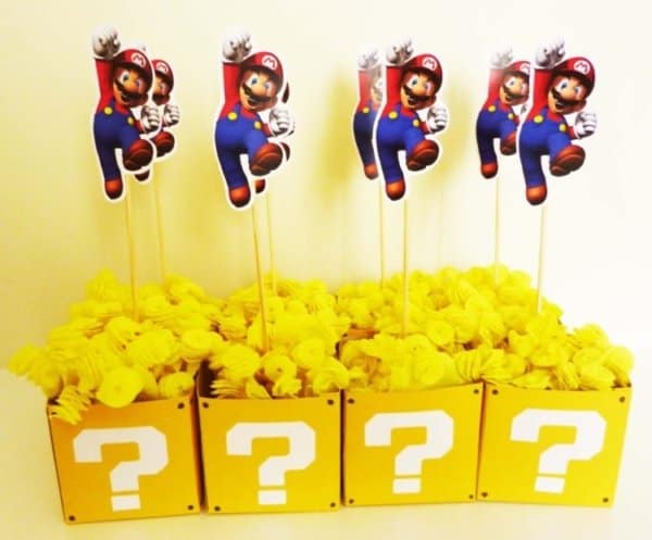 11 lembrancinha festa Super Mario Pinterest