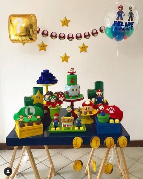 22 festa decorada Super Mario Bros @amaislindafesta
