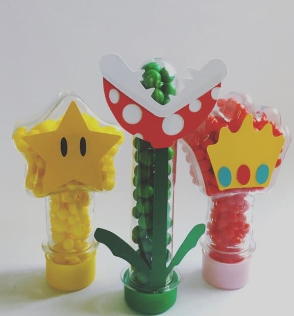5 lembrancinha simples e criativa Super Mario Bros @dricacria