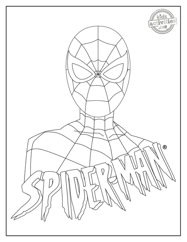 12 atividade para desenhar Homem Aranha Kids Activities Blog