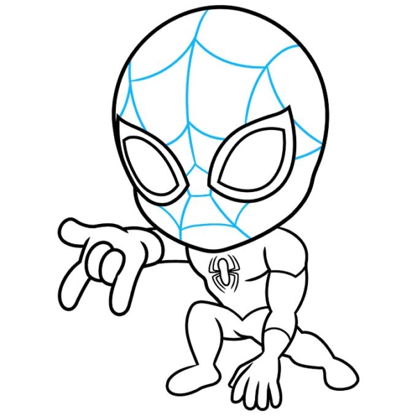 13 atividade desenhar Homem Aranha DragoArt