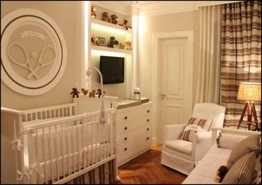 móveis para quarto de bebê pequeno