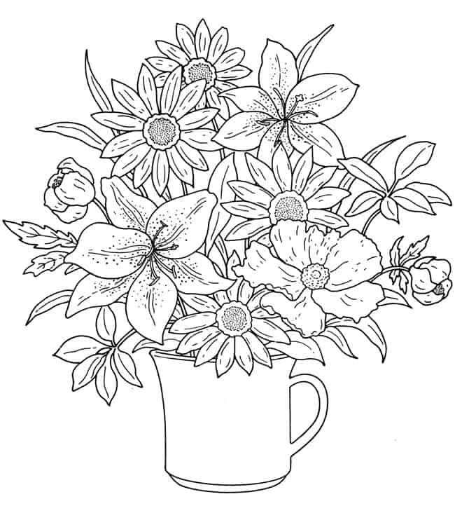 Featured image of post Flores Fofos Desenhos Para Colorir Lindos desenhos para pintar 09 46