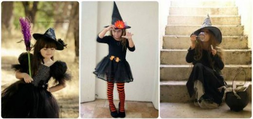 FANTASIA DE BRUXA INFANTIL: Como Fazer e Fotos!