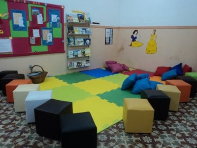 sala de leitura