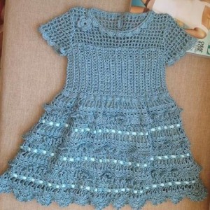 VESTIDO DE CROCHÊ INFANTIL: modelos e passo a passo!