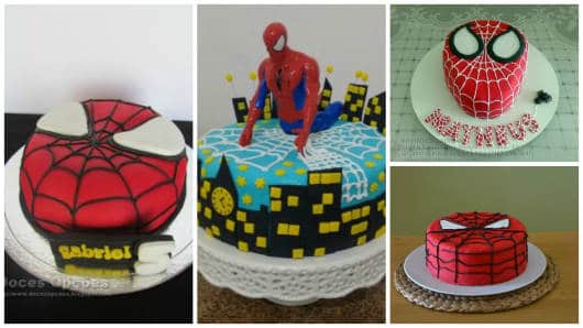 Bolo Decorado - Homem Aranha, soartesolange.com .. Contato:…