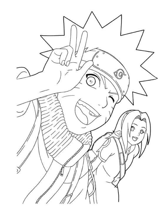 Desenhos para colorir do Naruto: 40 opções para imprimir!