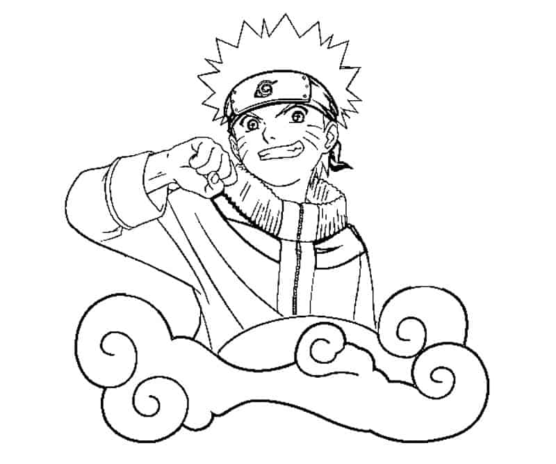 Desenhos do naruto para colorir e imprimir - Festa Free