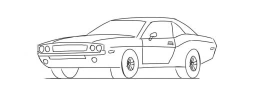 Desenhos de carros para colorir: 35 modelos incríveis!