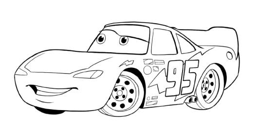 Carro Rápido Desenho Para Colorir - Ultra Coloring Pages