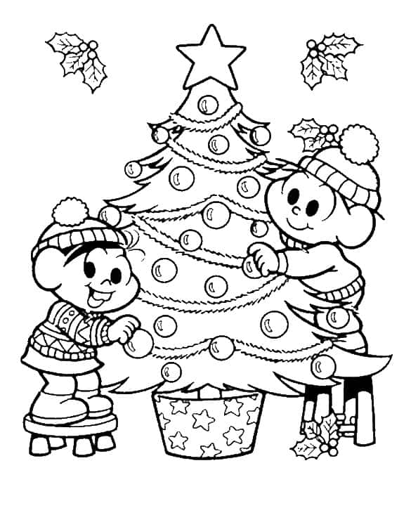 Desenhos de natal para colorir: 135 modelos para imprimir grátis!