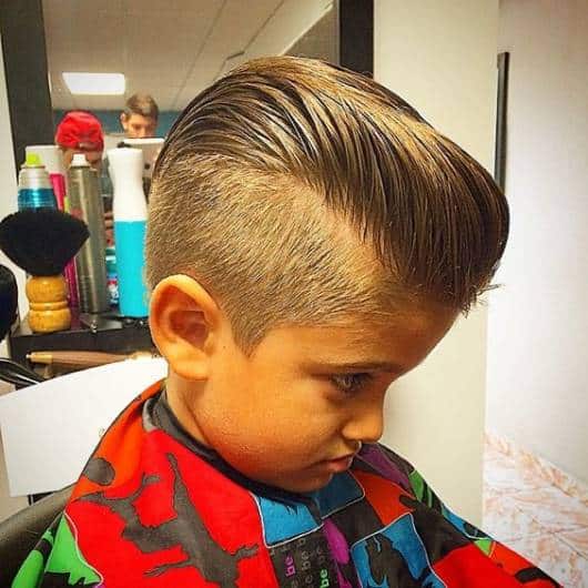 Razor Part: o corte de cabelo masculino infantil que é moda em