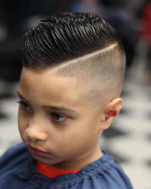 corte undercut masculino infantil