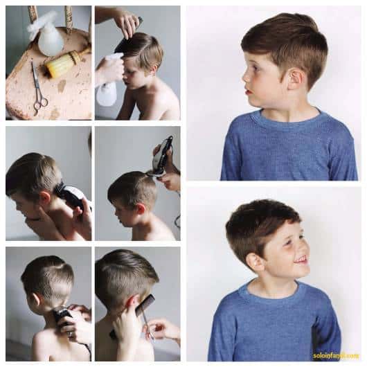 Razor Part: o corte de cabelo masculino infantil que é moda em
