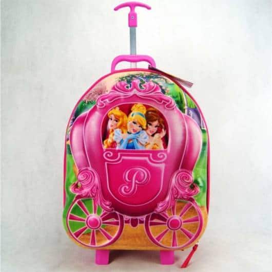 mochila Princesas modelo carruagem