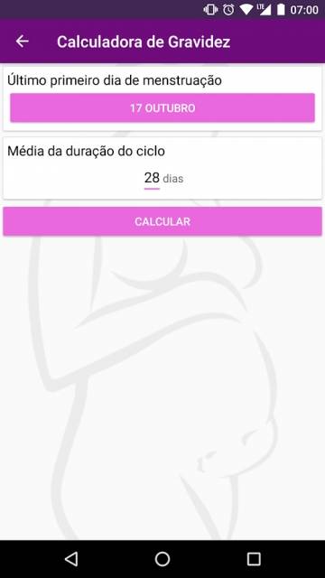 app para calcular gravidez
