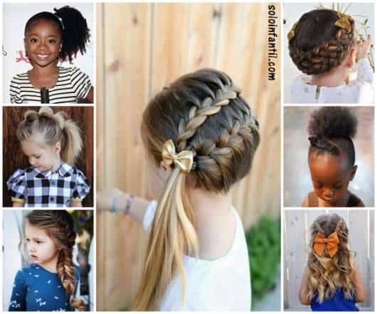 Penteado Infantil Simples – 57 Ideias Super Bonitas & Fáceis de Fazer!