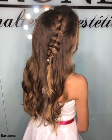 😱 PENTEADO PERFEITO! Penteado infantil simples e fácil com