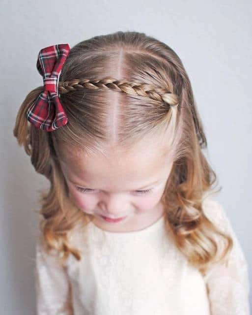 Penteado Infantil Lindo Rápido e Fácil para Escola