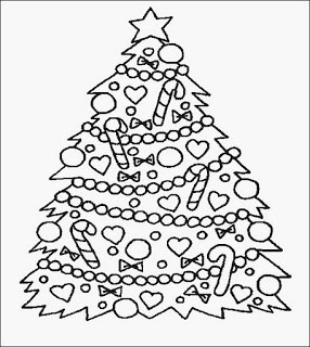 50 Árvores de Natal para Colorir & Imprimir Grátis para as Crianças!