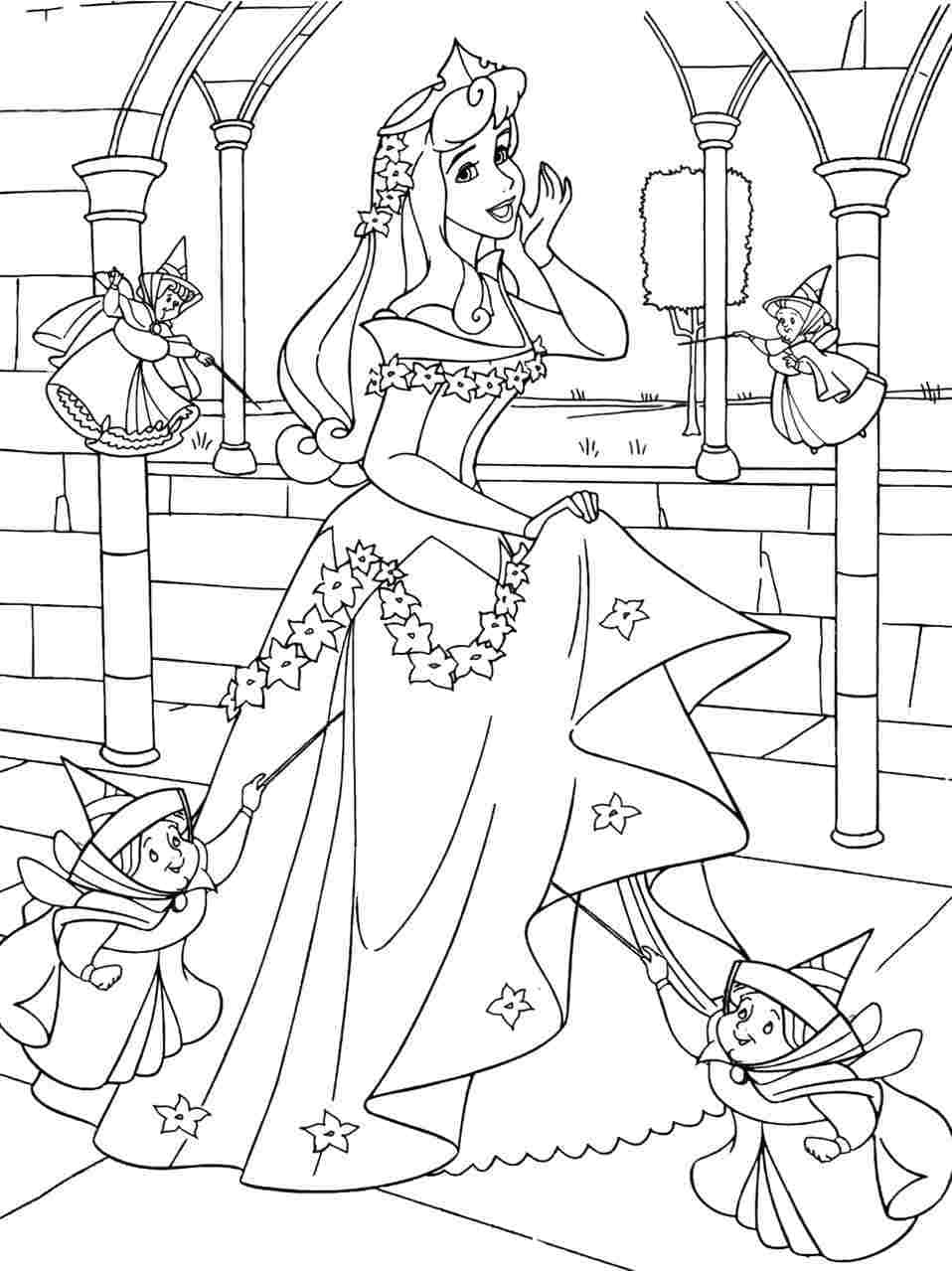 Cantinho da Ayuminha: Desenhos para colorir das princesas