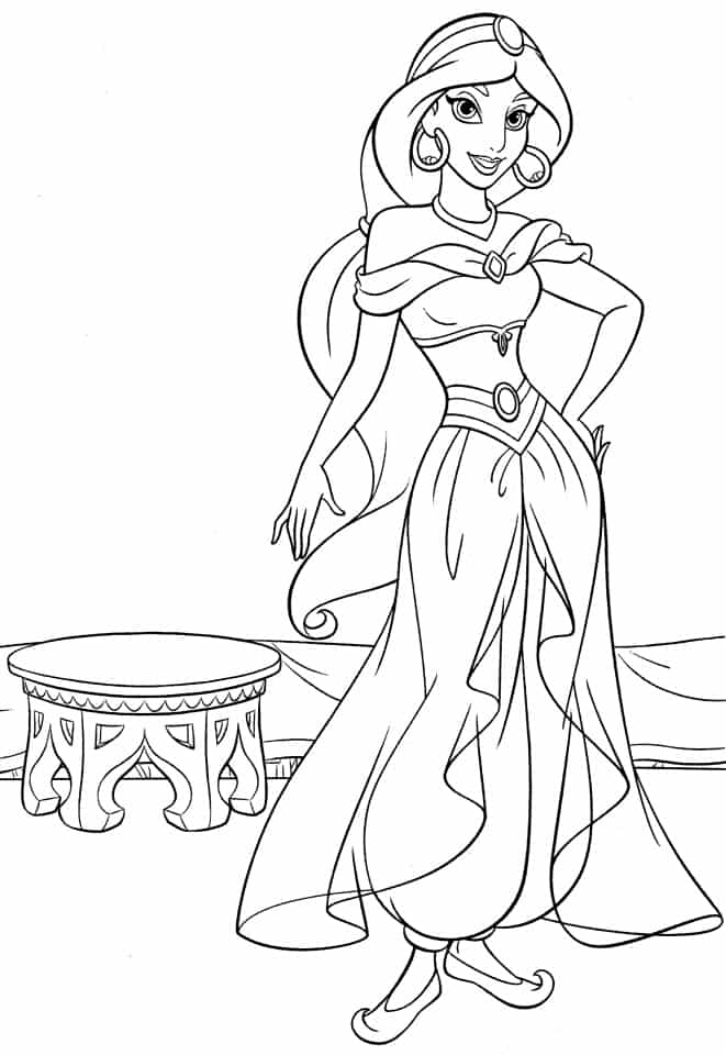 Desenhos de Princesas para Colorir - 31 Desenhos Para Imprimir Grátis!