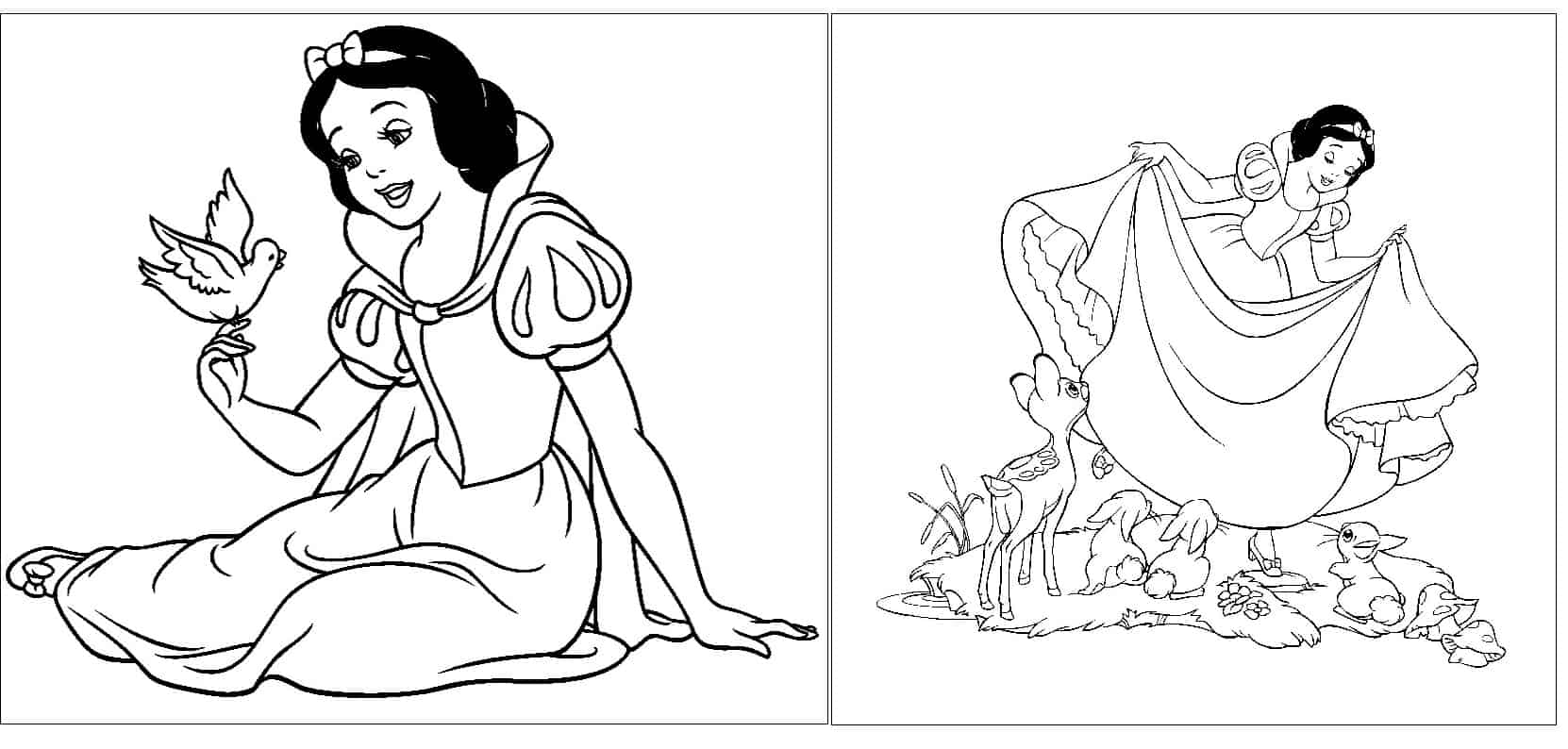 Desenhos de Princesas para Colorir - 31 Desenhos Para Imprimir Grátis!   Desenhos de princesas, Desenhos para colorir princesas, Desenho branca de  neve