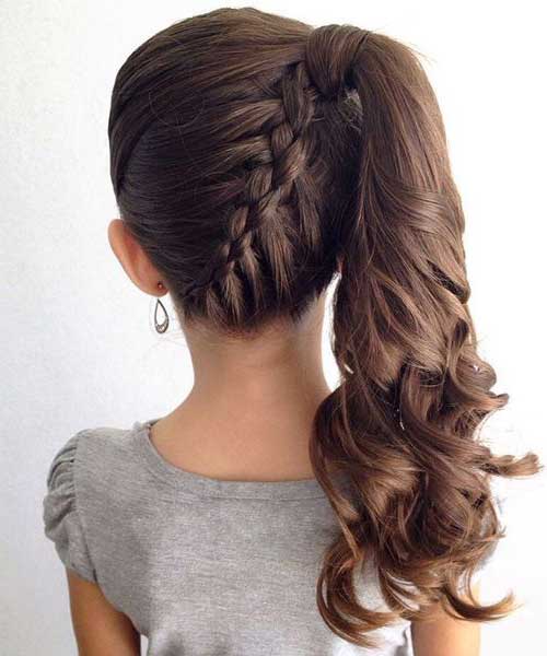 Penteado Infantil Rápido e Fácil com Tranças Simples