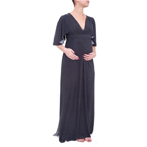 Camisola maternidade longa preta