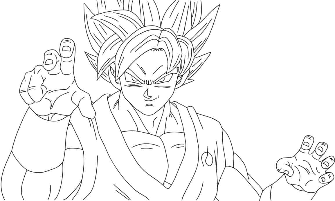 70 Desenhos de Dragon Ball para colorir - OrigamiAmi - Arte para toda a  festa