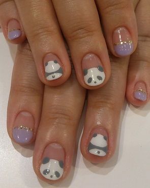 nail art panda