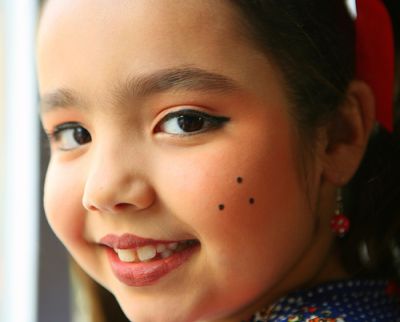 Maquiagem infantil: Para Festa Junina