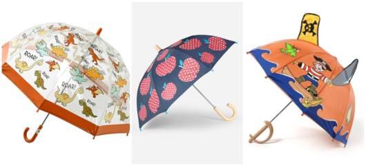 Veja quantos modelos de guarda-chuvas fofos para crianças!