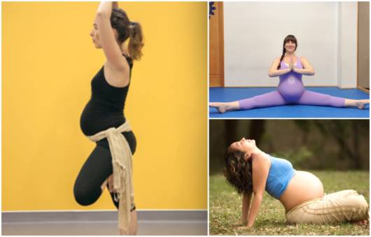 A yoga para grávidas está na moda atualmente