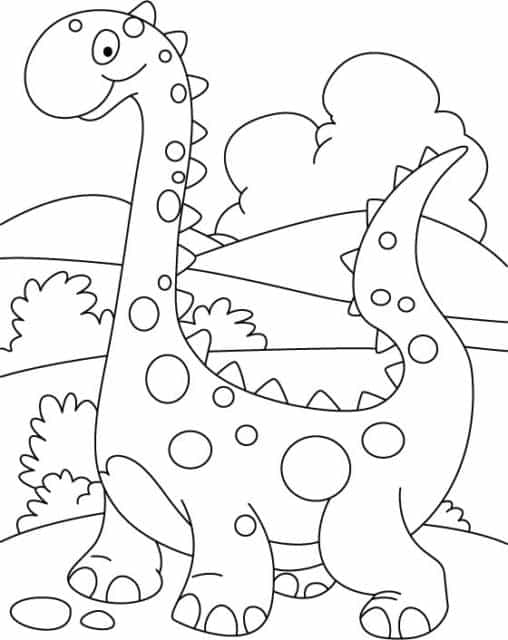 Desenho Para Colorir dinossauro - tiranossauro - Imagens Grátis Para  Imprimir - img 27625