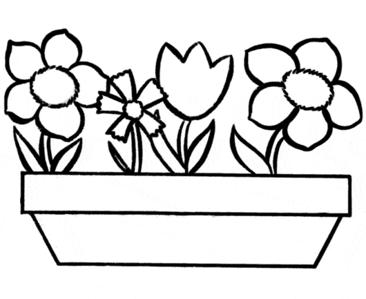 Desenhos para colorir de colorir a linda flor pelos números  