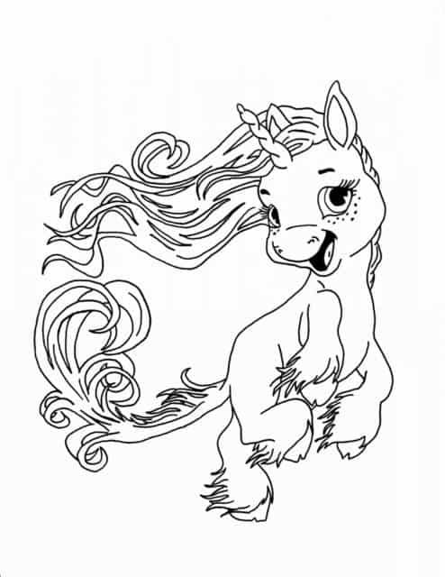 Unicórnio para Colorir – 40 Desenhos Super Fofos para Imprimir!  Páginas  para colorir de unicórnio, Unicornio para colorir, Páginas de colorir com  animais