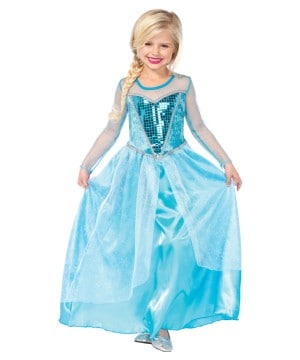 Vestido da frozen: vestido da Elsa
